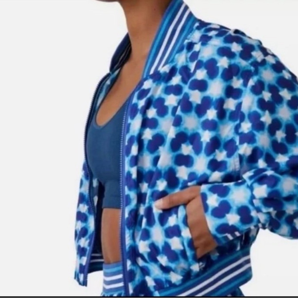 NWT Free People Movement Top Seed Tennis Jacket Pockets Small I have the bottoms